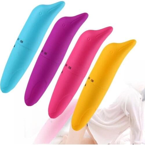 Mini G-Spot Sex Egg Small Vibrator Electric Vibrating Dolphin Jump Egg Waterproof Bullet Massager Sex Toys for Women