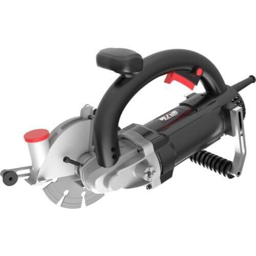 Single chip cutting machine high-power dust-free concrete wall slotting hydroelectric cutting machine tool