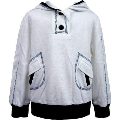 Boys Autumn Sweatshirt Cotton Hoodies Sweatshirts Thick Fleece Teenage Boys Zip Hooded Tops Sweatshirt Casual Coat 4-10Y 4J0765