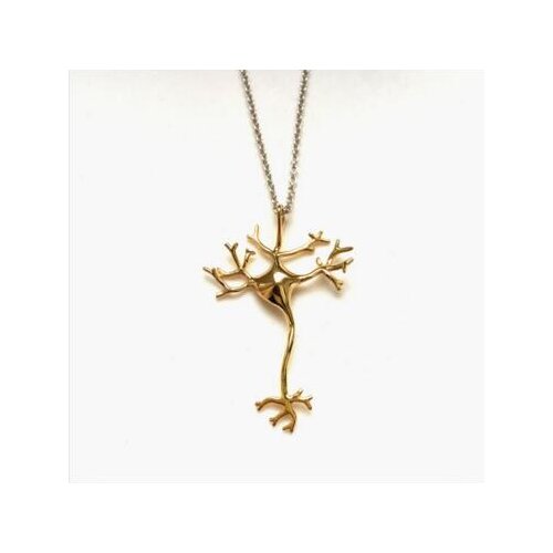 Drop shipping-3D Printed Dendrites Neuron Pendant Necklace
