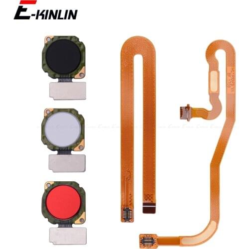Fingerprint Scanner Touch Sensor ID Connection Return Connector Home Button Key Flex Cable For HuaWei Honor 8X 8C 8 Pro Lite