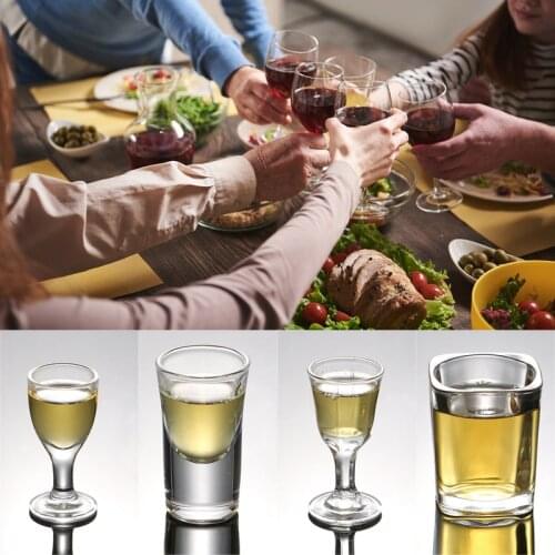 Chinese Style Drinking Glass Bar Party Glass Tumblers Vodka Tequila Cordial Espresso Liqueur Shot Glasses Kitchen Drinkware