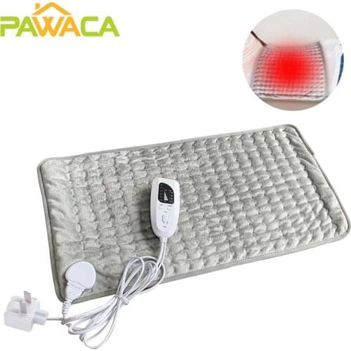 Moist and Dry Heat Therapy Electric Heating Pad Fast-Heating Machine Washable Soft Touch Digital LED Controller Pain Relief