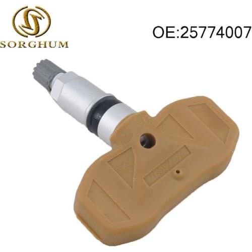 1pcs 25774007 Tire Pressure Sensor TPMS 433Mhz Fits For Chevrolet Trailblazer (KC) For Cadillac CTS (GMX322) 2007-2011