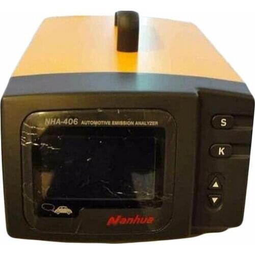 220V Automotive Exhaust Gases Analyzer NHA406 for HC, CO, CO2,O2 4 Gas Automotive Emission Tester with printer