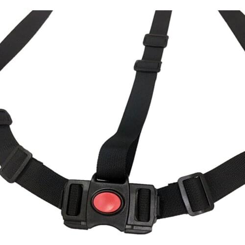 3 Point Fixed Belt Nylon Material Strap Anti-fall Protection For Children Stroller High Chair Pram Buggy Push Outdoor Kids Swing