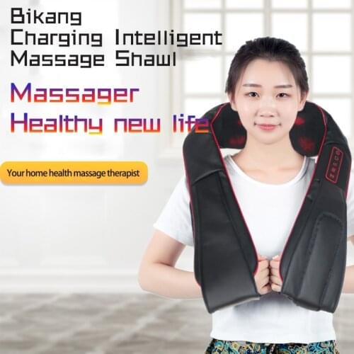 Becozy Charging Intelligent Massage Shawl Neck Massage Neck Loin Shoulder Household Rubbing Automatic massage at home