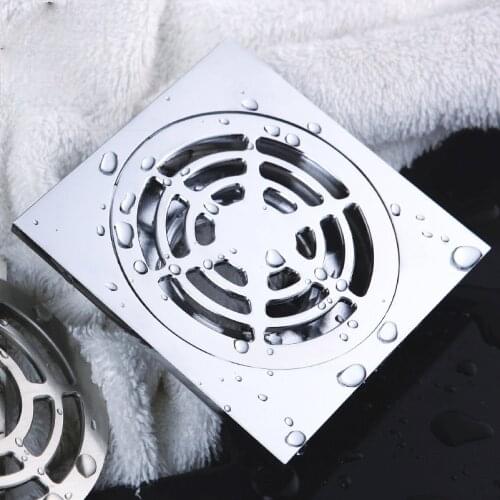 Brass Deodorant Floor Drain Toilet Washing Machine Anti-blocking Floor Drain Core Tee Joint