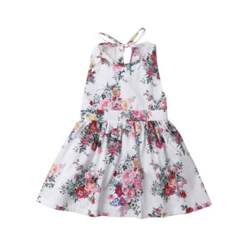 Flower Girl Summer Princess Dress Kid Baby Party Wedding Lace Tulle Tutu Dresses Size 3-9Y Baby Clothes