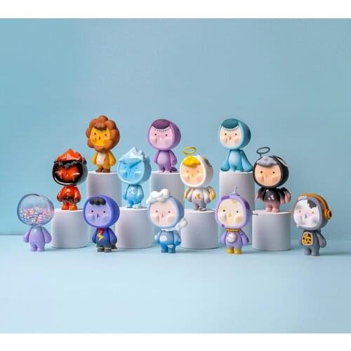 Master Mont The Original Ed series Blind Box Kawaii Figure Doll Collection Decoration Cute Model Toy Birthday Gift For Adult Kid