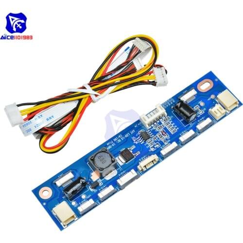 Diymore Multi-function Inverter for Backlight LED Constant Current Board Driver Board 12 Connectors LED Strip Tester