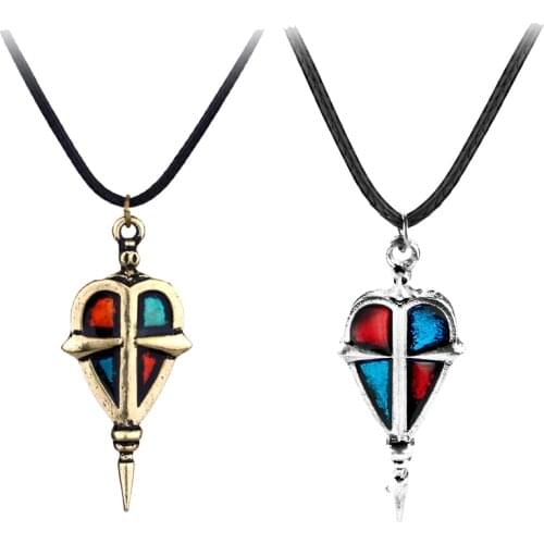 Free Shipping Anime Ao no Exorcist Blue Exorcist Cosplay Yukio Okumura Necklace College Badge Pendant Statement Necklace Women