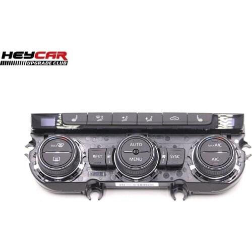 Climatronic Air Condition Control Switch Panel AC Seat Heater For MQB Tiguan Golf MK7 Passat B8 3CG907044A