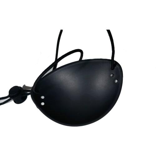 1pc translucent black single eye protect Correction childrens monocular eye goggle patch Amblyopia Blindfold one eye strabismus