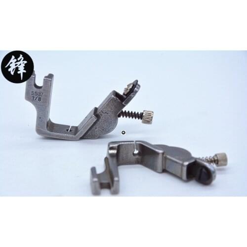 Industrial sewing machine full steel ELASTIC SHIRRING FOOT BROTHER Adjustable S537 1/2,S537 5/16,S537 1/4,S537 3/16,S537 1/8