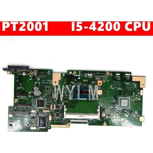 PT2001 Motherboard REV1.2 i5-4200 CPU For ASUS PT2001 Laptop mainboard PT2001 mainboard Tested 100% OK