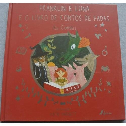 Parent Child Kids Portuguese Book Early Education Cute Picture Interesting Fairy Tale Story Hardcover Reading Libros Book Age 3