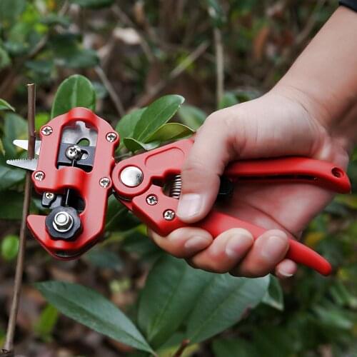 Garden Farming Pruning Shears Scissor Fruit Tree Grafting Gardening Tools Vaccination Secateurs Pruning Cutting Shears Hand tool
