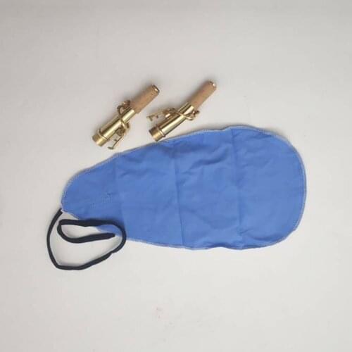 High Falling B Saxophone Curved Neck 2 Neck Tubes (curved Neck and Straight Neck) & Strip Cloth