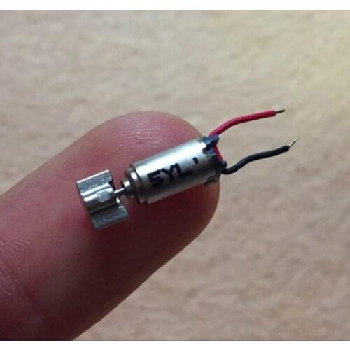 SANYO 0408 4mm*8mm DC 1.5V-6V 3V 5V Micro Coreless Vibrating Vibrator Vibration Motor DIY Toy Massager