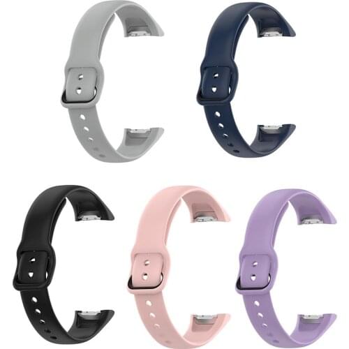 Sport Silicone Replacement Wrist Band for Samsung Galaxy Fit SM-R370 Smart Watch Long Service Life Non-irritating Skin