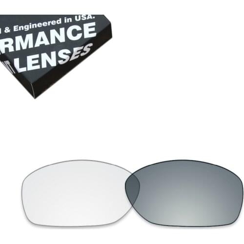 ToughAsNails Replacement Lenses for Oakley Pit Bull Sunglasses Photochromic Clear Color (Lens Only)