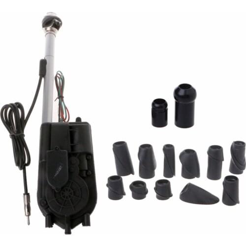 12V Universal Car Auto AM FM Radio Electric Power Automatic Antenna Aerial Kit AUG31