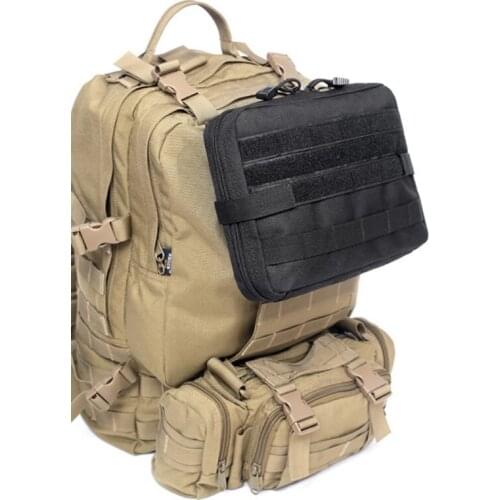 EDC Outdoor Molle Utility Waist Pack First Aid Pouch Phone Holder Case Hunting Bag Black Green