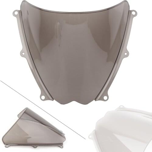 Tan Motorcycle Windshield Windscreen For Suzuki GSXR1000 GSX-R 1000 2007 2008 K7 Double Bubble ABS