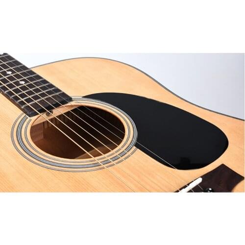 100pcs Black Guitar Pickguard Scratch Plate Pick Guard 40" 41" Acoustic Guitar Self Adhesive