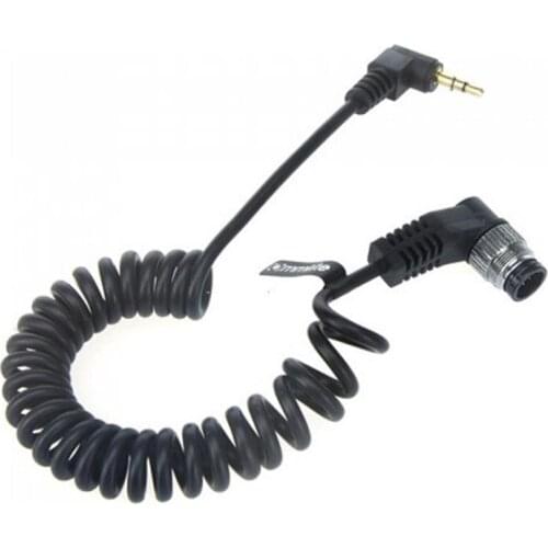 2.5MM 1N Camera Shutter Remote Control Line Flasher Trigger Connection Spring Line D300, D70