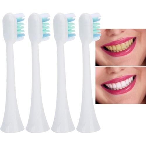 4pcs Toothbrush Heads Sonic Electronic Toothbrush Replacement Head Accessory(BL551 )