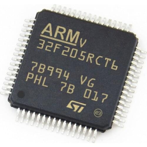 5piece)100% New STM32F205ZET6 STM32F205ZGT6 QFP-144 Chipset