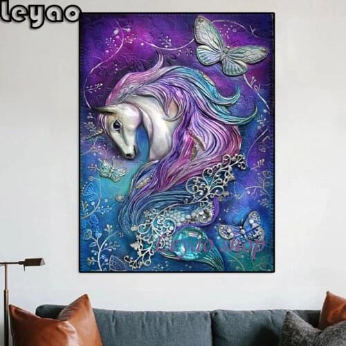 Unicorn butterfly 5D Home Decor Diy Diamond Painting Diamond Mosaic Sale Cross Stitch Diamond Embroidery Full Display