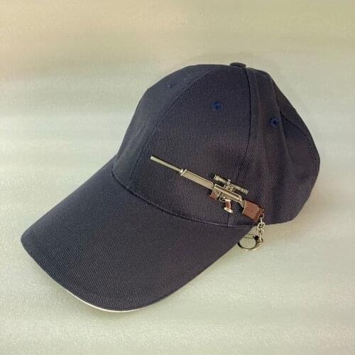 Kagenmo Metal Gun Model Cool Unisex Baseball Cap Cheap Outdoor Fashion Men Female Hat