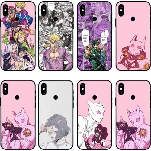 JOJO BIZARR ADVENTUR Phone Cases For Xiaomi Redmi note 7 8 9 pro 8T 9A 9S Mi Note 10 Lite pro