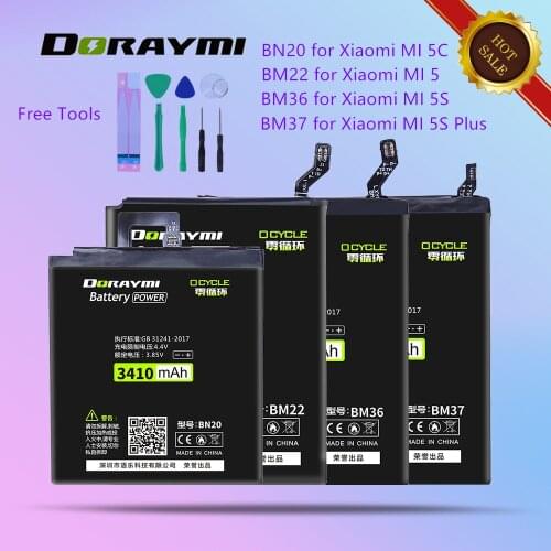 Doraymi Xiaomi Mi 5C Phone Batteries China