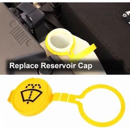 For 2014-2018 Jeep Cherokee Windshield Washer Fluid Reservoir Cap Cover 68225063AA