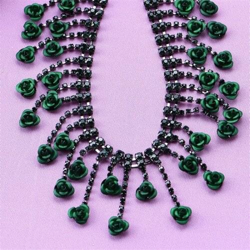 New Style Fancy Rhinestones Claw Chains DIY Clothing Decoration and Headpiece Jewelry Accessories 5 colors available