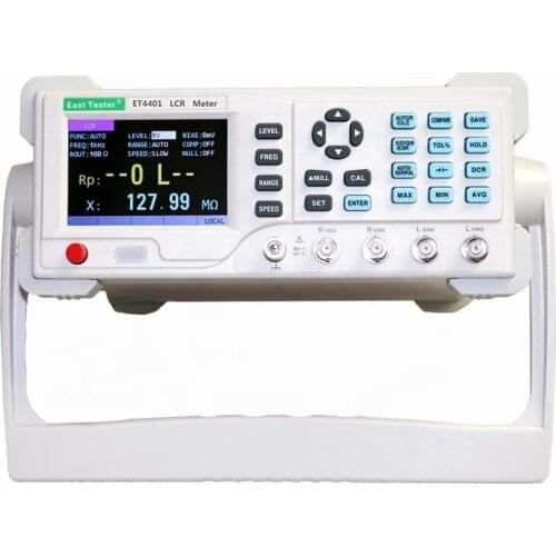 Desktop digital multimeter inductance capacitor resistor test LCR digital bridge tester 3.5 inch LCD display USB RS232 cable