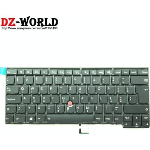 New Poland Polish Backlit Keyboard for Lenovo Thinkpad T440 T440S T431S T440P T450 T450S T460 Backlight Teclado 04X0160 04X0122