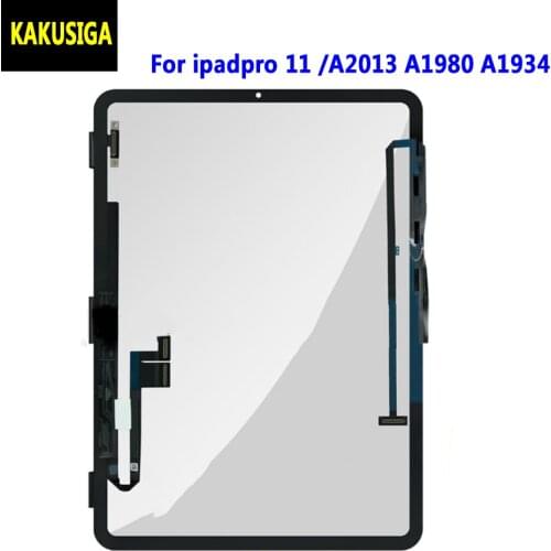 New For Touch Screen iPad Pro11 Digirtizer Sensor Glass Panel A1980 A1934 A1979 Touch screen Replacement