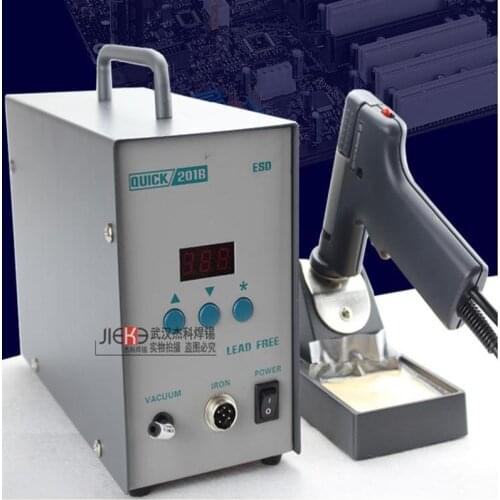 Original QUICK 201B ESD Electric Suction Tin Gun QUICK201B Dismantling Static Electric Suction Tin Pump 90W