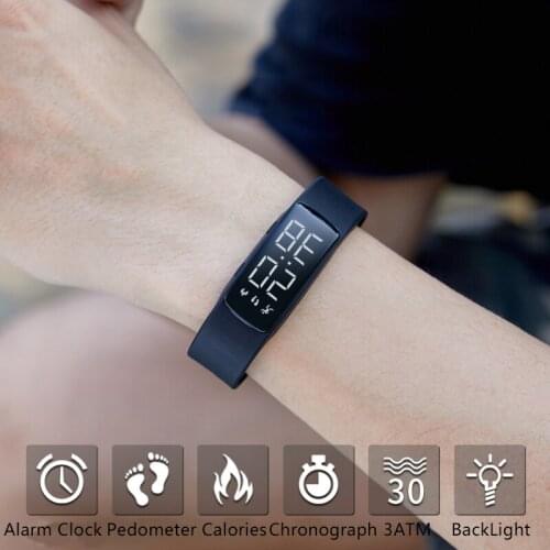 Relogio Feminino 2020 Women Watch LED Military Waterproof LED Digital Wrist Watch Sports Electronics Watches Relogio Saat + Box