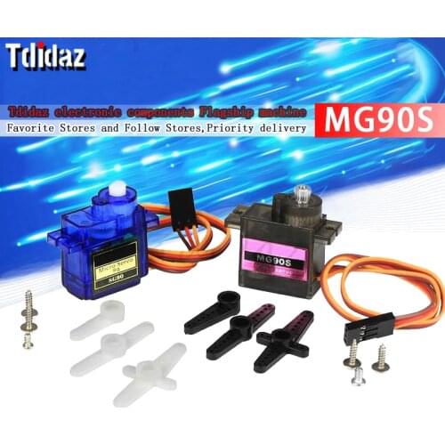 Smart Electronics Rc Mini Micro Classic servos 9g SG90 MG90S For RC Planes Fixed wing Aircraft model telecontro Taidaz
