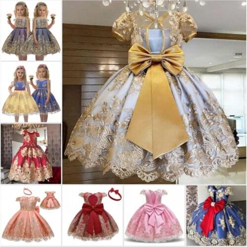 Праздничные платья для девочек Surferfish China At AliExpress