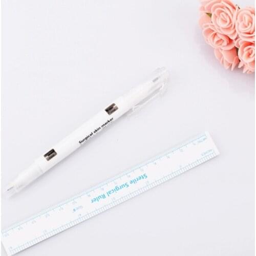 Y1UF Microblading Supplies Tattoo Marker Pen Permanent Makeup Accessories Skin Marker Pen