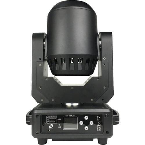 2/lot 7colors+white LCD display battery wireless led gobo moving head 60w lyre