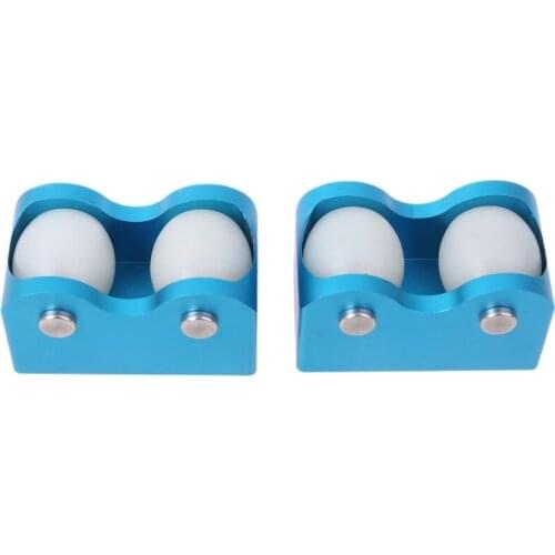 2pcs Pool Billiard Cue Straightness Checker Detector Snooker Shaft Stick Tester 448D