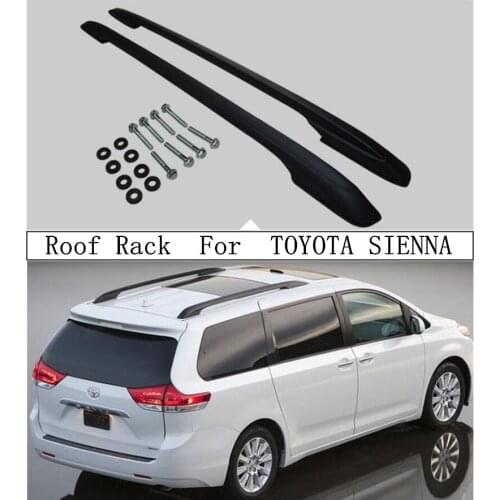 Roof Rack For TOYOTA SIENNA 2011-2021 Aluminum Alloy Rails Bar Luggage Carrier Bars top bar Racks Rail Boxes